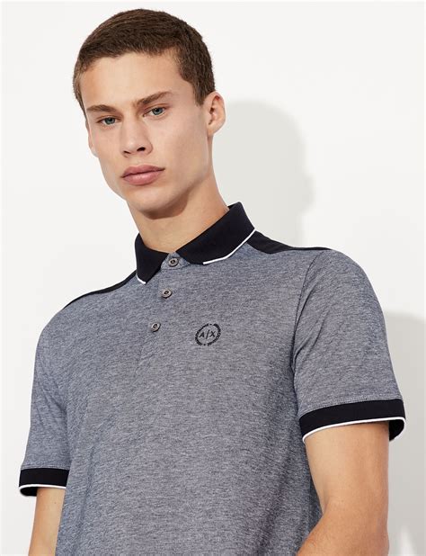 armani exchange polo shirts for men.